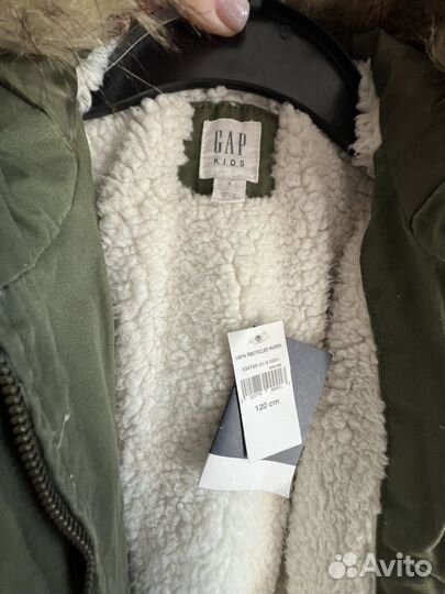 Парка GAP новая демисезон 120см