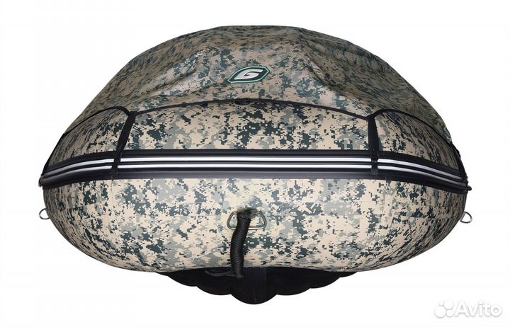 Надувная лодка gladiator E420PRO цвет: камуфляж