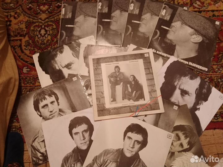 Полная коллекция Высоцкий пластинки