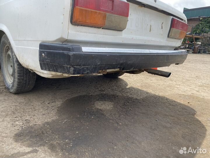 Задний бампер ваз 2107