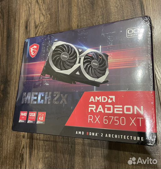 MSI Gaming Radeon RX 6750 XT 12GB