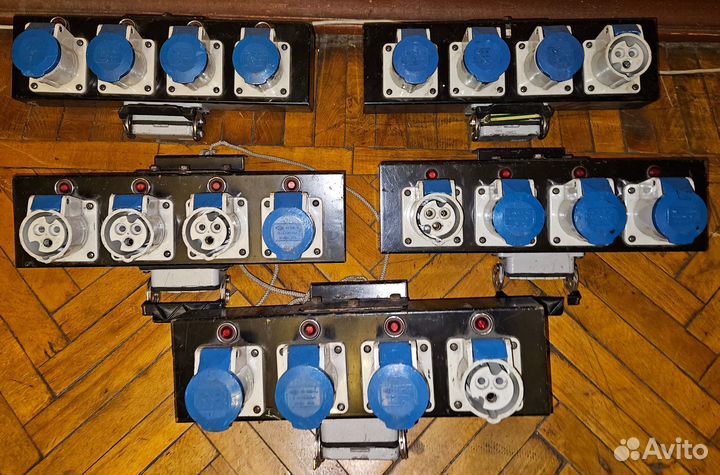 Переходные коробки 4CEE - harting 10pin