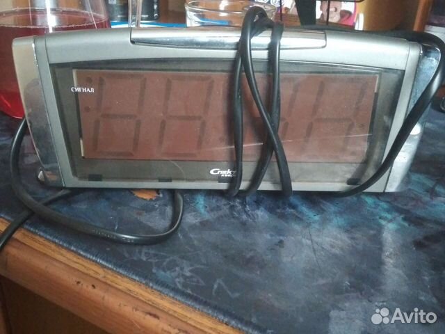 Спектр кварц часы-будильник ck 1811