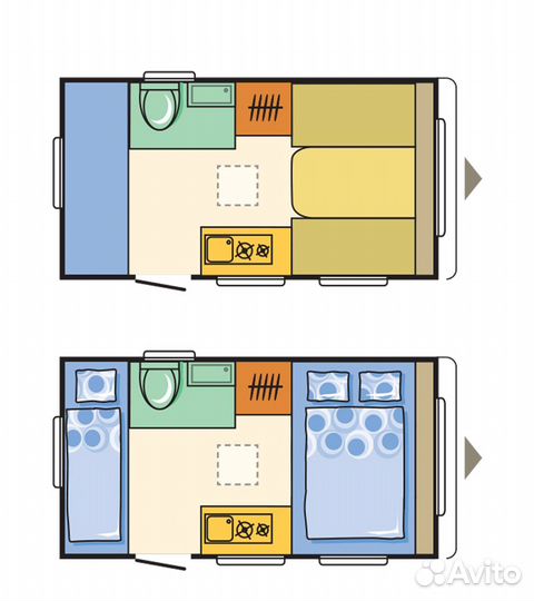 Прицеп-дача Adria Aviva, 2023
