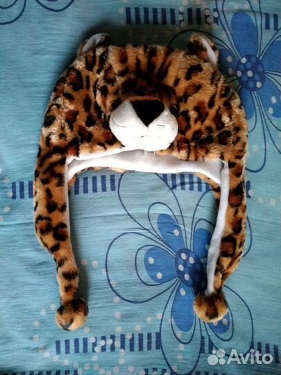 Шапка леопард