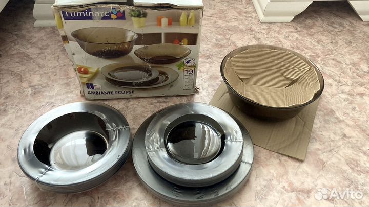 Набор посуды новый на 6 персон