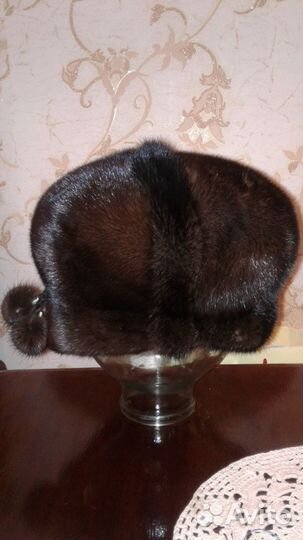 Шапка норковая женская