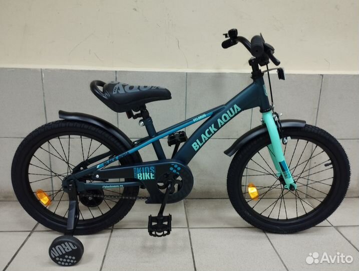 Велосипед детский black aqua Velorun 18