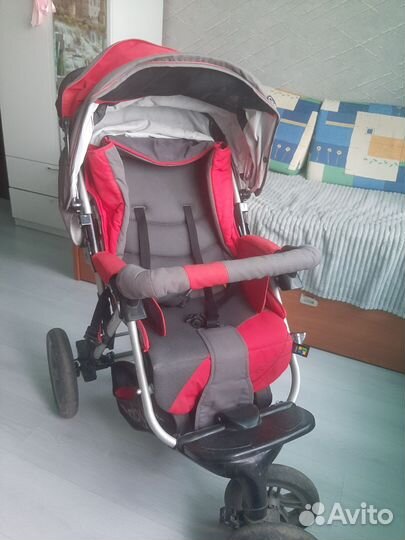 Прогулочная коляска зимняя бу