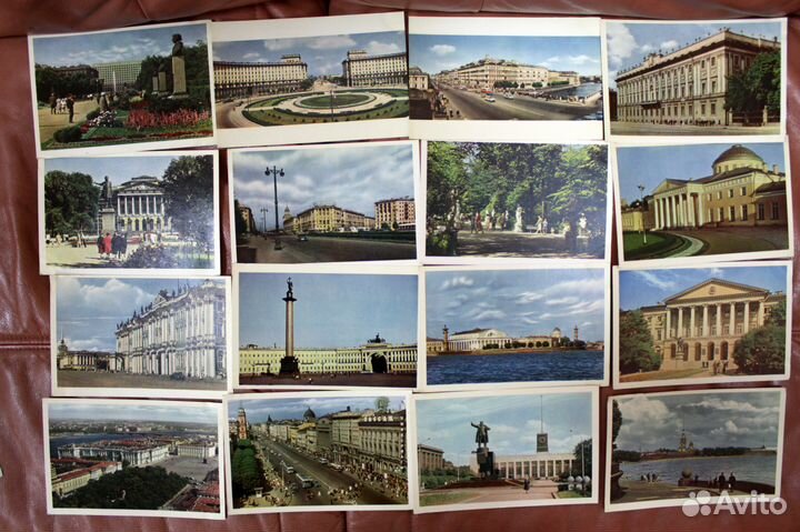 32 открытки. Ленинград. 60-е