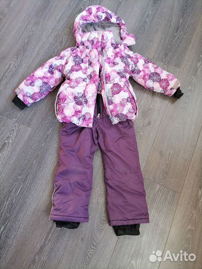 Зимний костюм для девочки 104