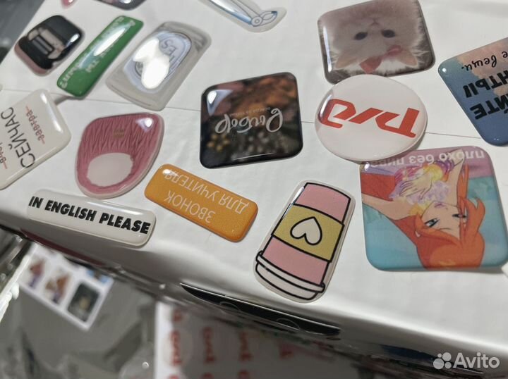 Объемные наклейки 3D брендирование