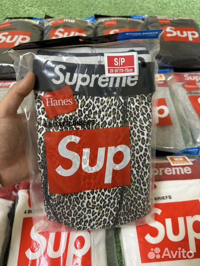 Трусы Supreme Hanes Briefes