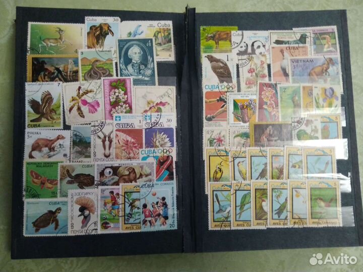 Старый альбом с марками