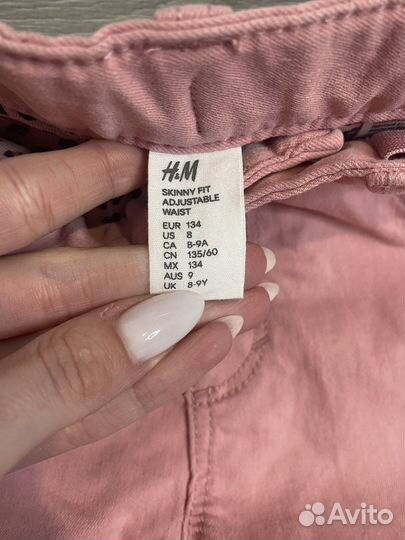 Новые джинсы H&M на девочку, размер 134