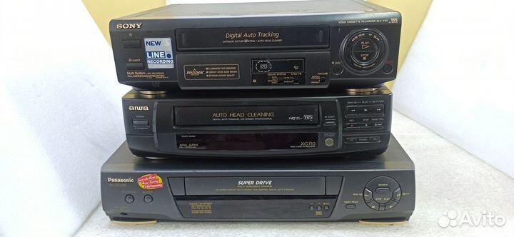 Ремонт видеомагнитофонов VHS, S-VHS, combo DVD+VHS