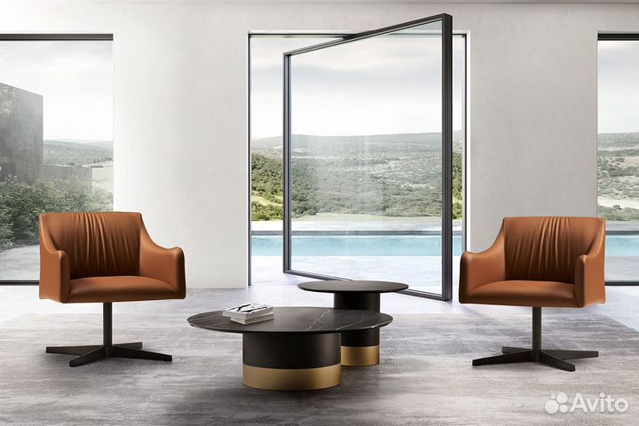 Поворотное Кресло isidora lounge. Eforma