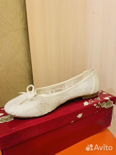 Свадебные балетки