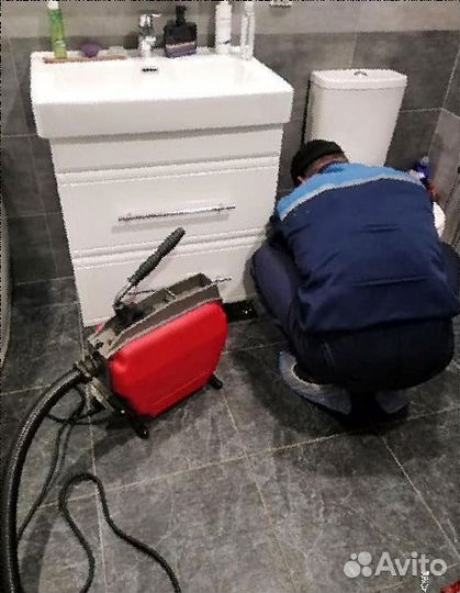 Прочистка канализации / Устранение засоров