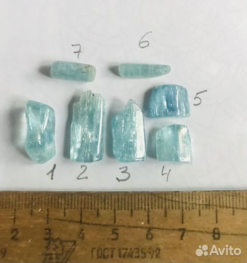 Аквамарин кристаллы