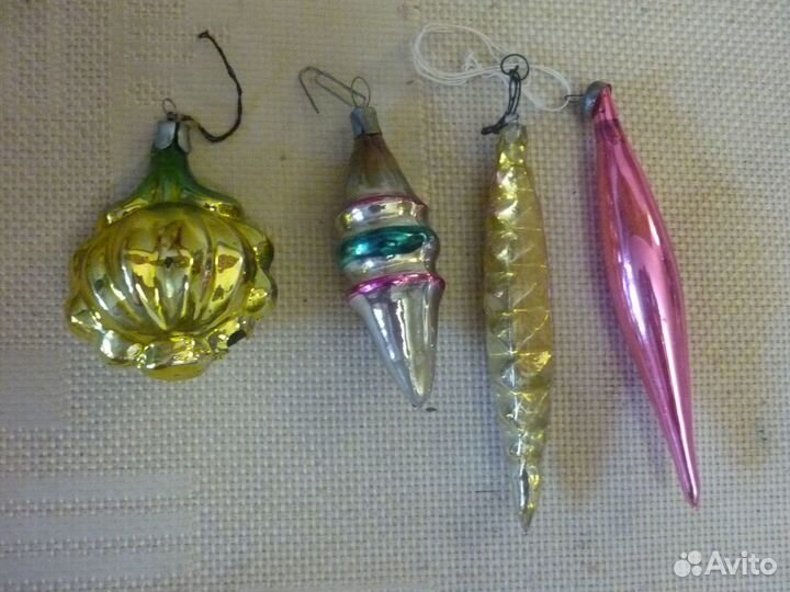 Елочные игрушки СССР, наконечники елки