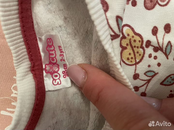 Кофта для девочки 98