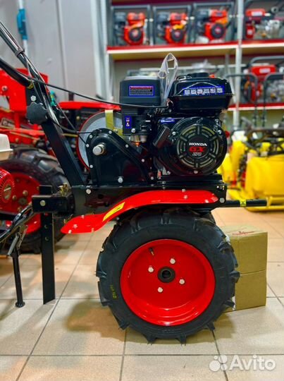 Мотоблок Ока 9HP Полуавтомат+фрезы+Плуг