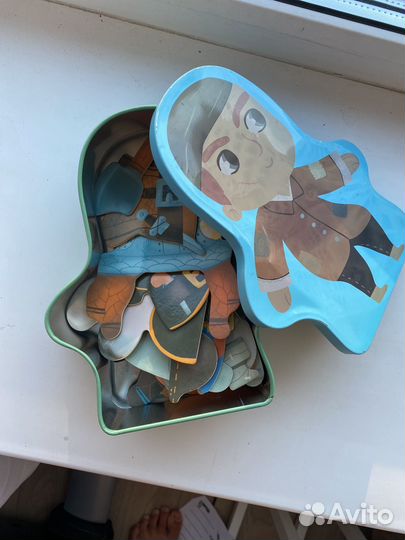 Магнитная игра пазл Выбери костюм