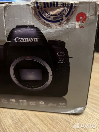 Canon eos 5d mark iv body