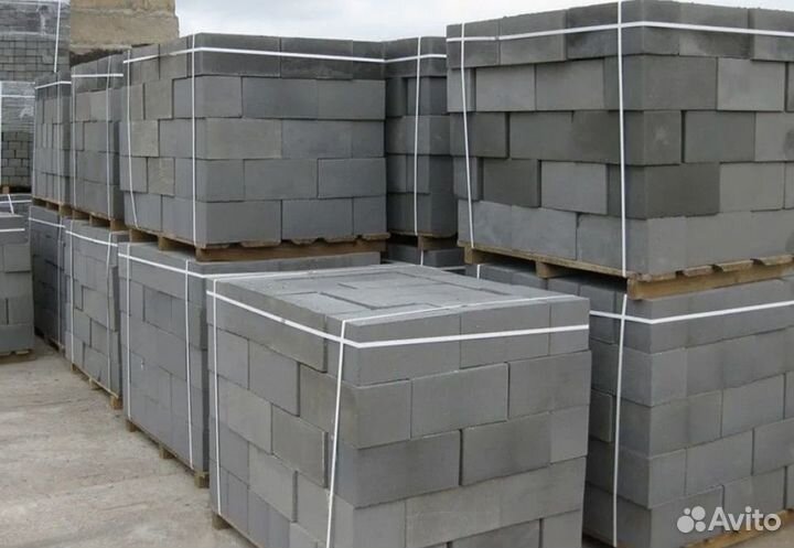 Блок бетонный 200х220х400