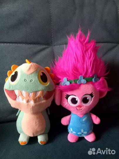 Игрушка в кружке тролль Розочка