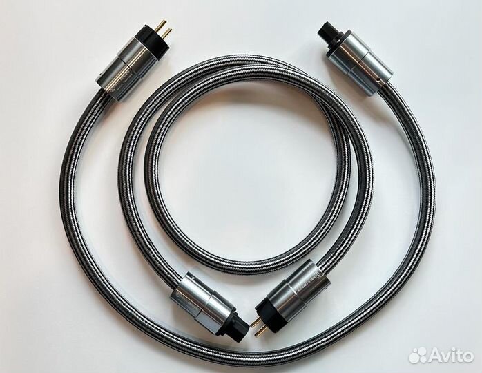 Силовой сетевой HI-FI кабель 1,5 метр