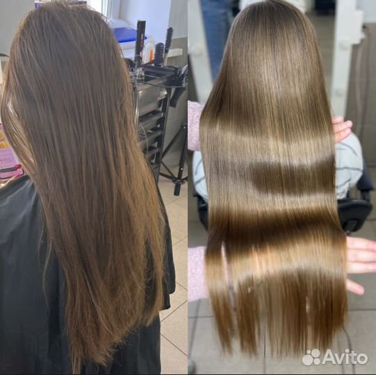 Кератин/ботокс/spa-уход/пилинг кожи головы