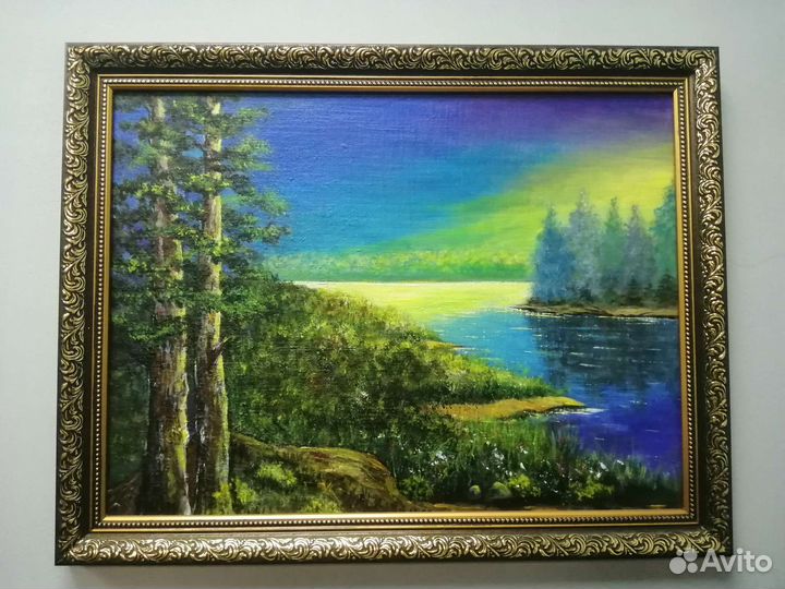 Картина с рамкой