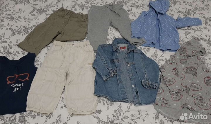 Вещи пакетом на девочку 86