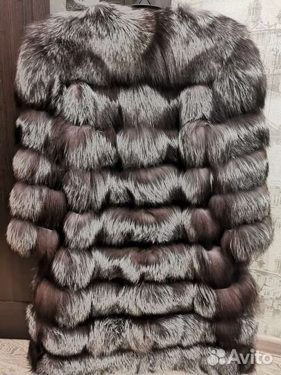 Шуба из чернобурки