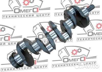 BAW 4100QBZ05006A Вал коленчатый BAW (бав) 1044 Е2, Yuejin 1041 (болт маховика 14мм) (дв.4100QB) (L6