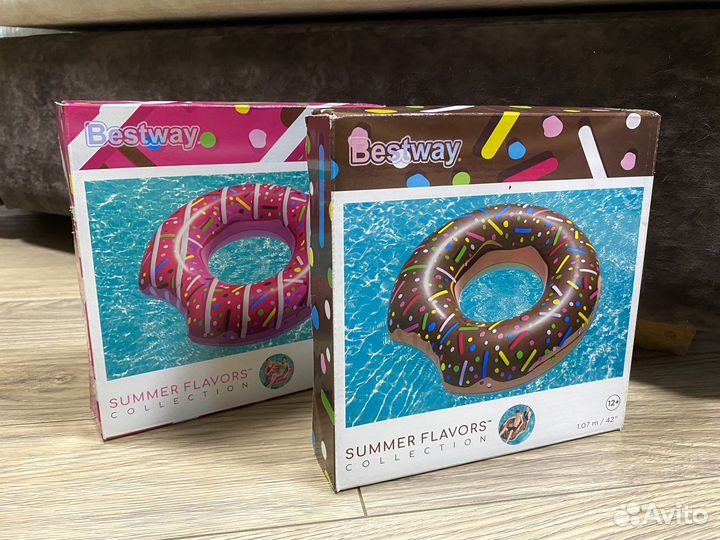 Круг для плавания пончик