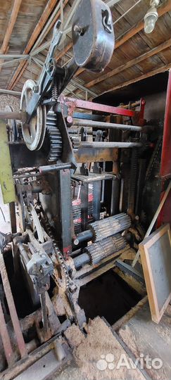 Cтанок круглопильный, рамная пила