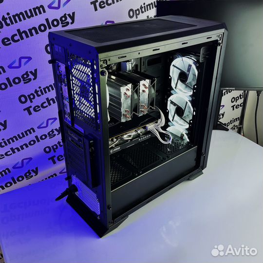 Игровой пк R5 3600+B450+16(2x8) 3200+rx 5700xt