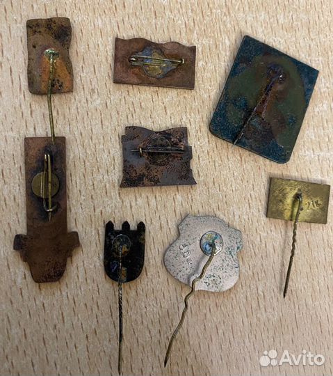 Значки Прибалтийские СССР 9 штук