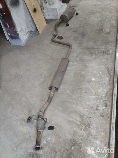 Выхлопная система LADA vesta на весту