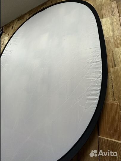 Отражатель-рассеиватель 90*120 см, белый, складной