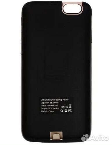 Чехол-Батарея BP для Apple iPhone 6/6S розовый