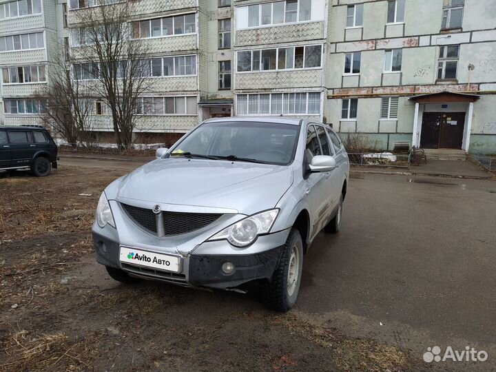 SsangYong Actyon Sports 2.0 МТ, 2008, 170 000 км
