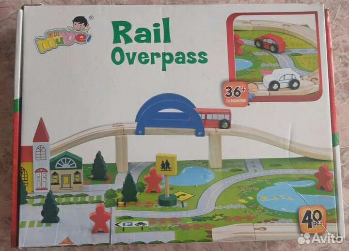 Конструктор город деревянный