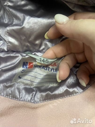 Пальто зимнее для девочки 146