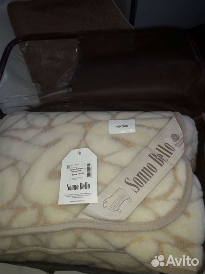 Одеяло из овечьей шерсти