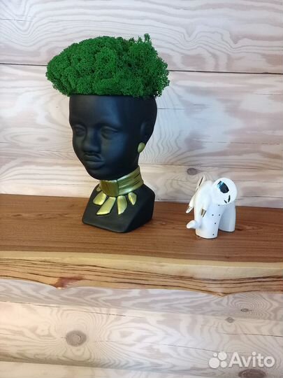 Продам кашпо негритянки