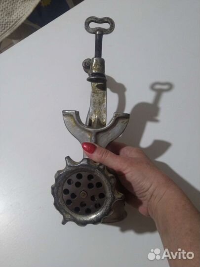 Чугунная мясорубка Касли